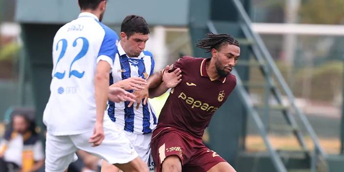 Trabzonspor 1-1 Dinamo Tiflis: Bordo mavililer Gürcistan ekibi ile yenişemedi (özet) 6